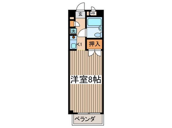 エクセルアサヒの物件間取画像